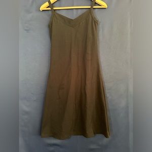 Patagonia Women Black Outdoor Athleisure Shelf Bra Vitaliti Strappy Tank Dress